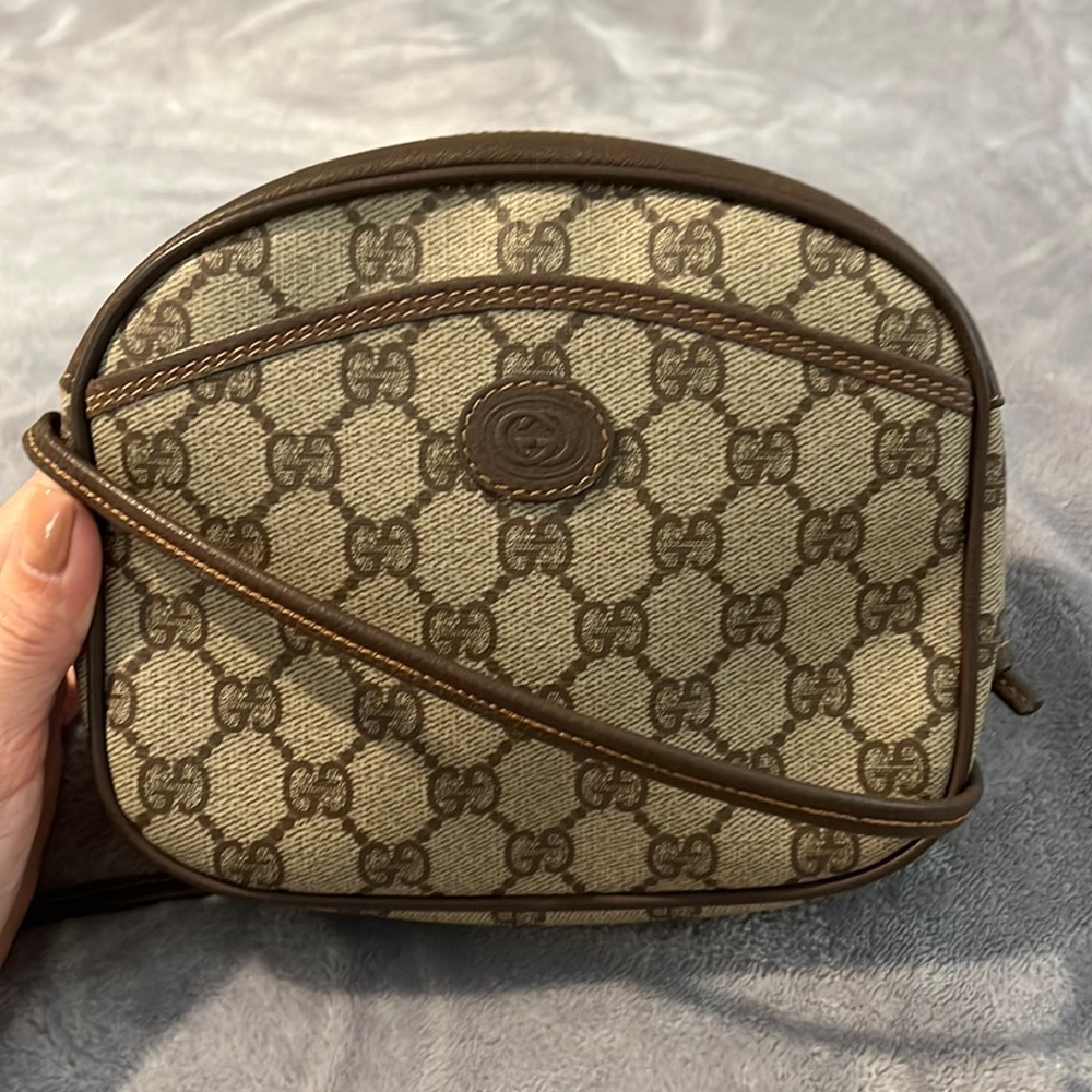 Gucci Vintage Crossbody GG Plus